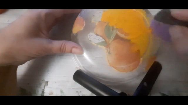 Декорирование пластмассовой тарелки "декупаж" смотреть онлайн