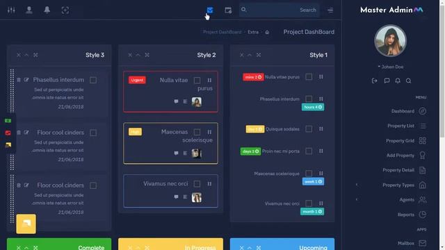 Real Estate Dashboard Bootstrap 5 Admin Template with RTL Dark Theme смотреть онлайн