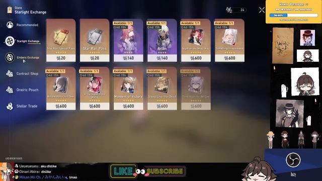 🔴 (Honkai : Star Rail) IMPRESSION BACK STREAM !! смотреть онлайн