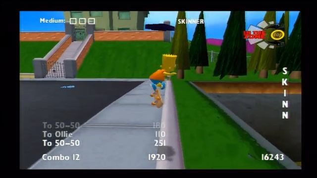 Martin Plays All His Games | The Simpsons Skateboarding | Game 16 смотреть онлайн