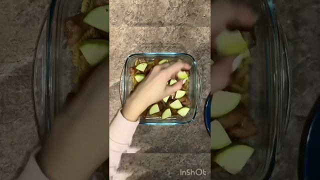 Мясо с овощами в духовке 2 #быстро #еда #кулинария #5минут #вкусно #запекать смотреть онлайн