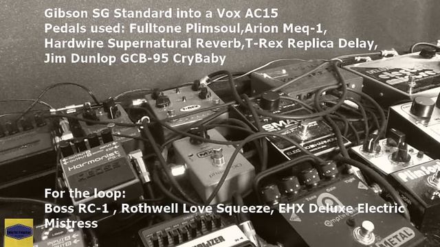 Gibson SG Standard & Vox AC15 (pt.3) ''A song for Anna'' смотреть онлайн