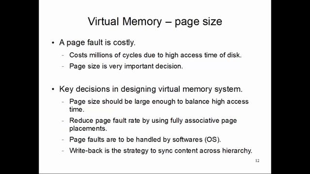 CS147: Lecture 23, Part 2 (Virtual Memory Design) смотреть онлайн