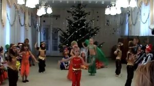 стилизованный восточный танец «Выше солнца» в детском саду