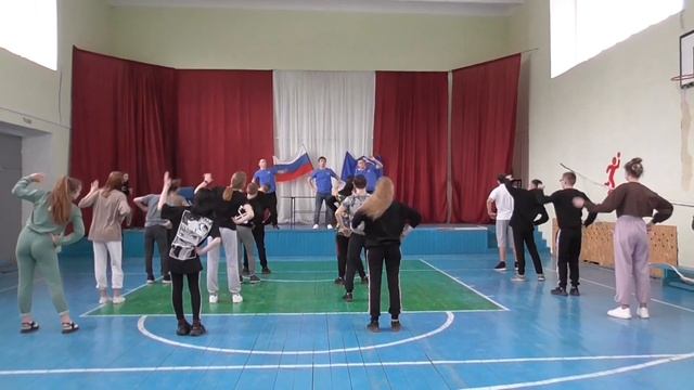 Разминка с волонтёрами смотреть онлайн