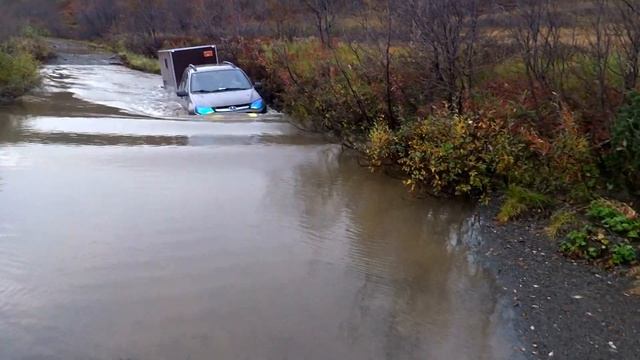 п-ов Рыбачий ,Калина с прицепом смотреть онлайн
