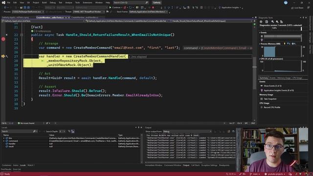 Unit Testing CQRS Handlers With Moq, Fluent Assertions, and xUnit смотреть онлайн