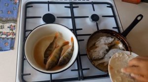 ЛАЙФХАК. Как я жарю речного окуня.