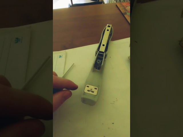 Ремонт степлера пайкой