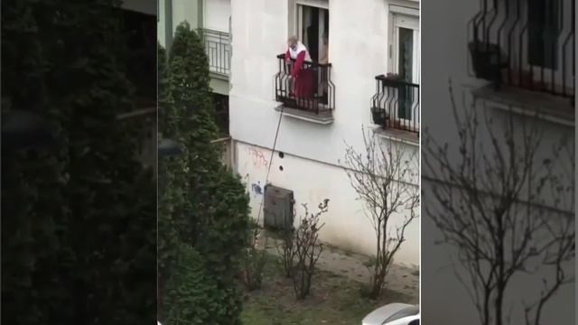 выгуливает собаку с балкона карантин смотреть онлайн