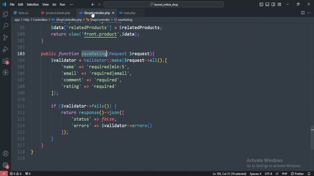 Laravel 10 Ecommerce Project | #56 Product - Leave Rating | Frontend | PHP Tech Life Hindi смотреть онлайн