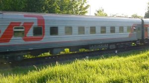 ТЭП70-0306 со скорым фирменным поездом №10 Псков-Москва.