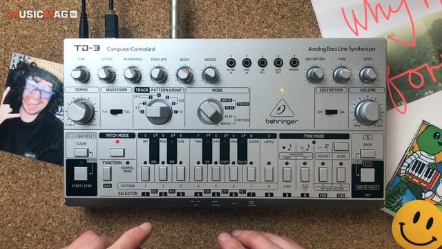 Behringer TD 3 - подробный обзор и демо смотреть онлайн
