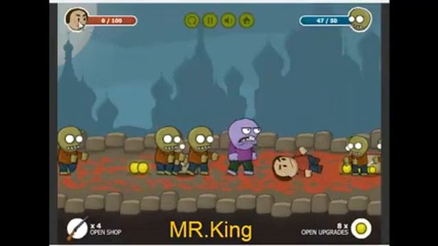 Zombies vs Nerd Fun game смотреть онлайн
