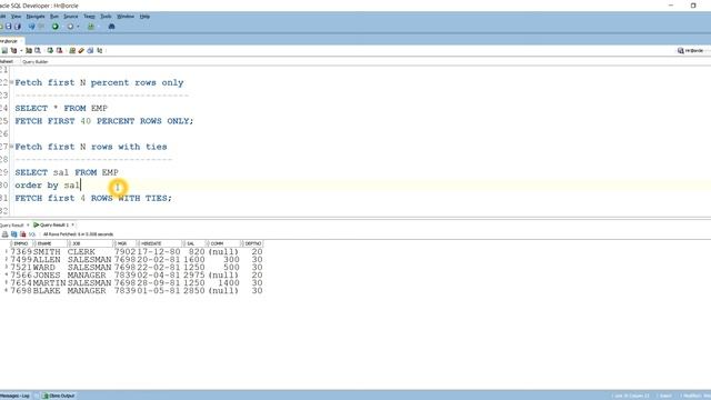| Row Limiting Clause in Oracle 12C | Oracle New Feature 12C | Fetch First ,Fetch Next , Offset,etc смотреть онлайн