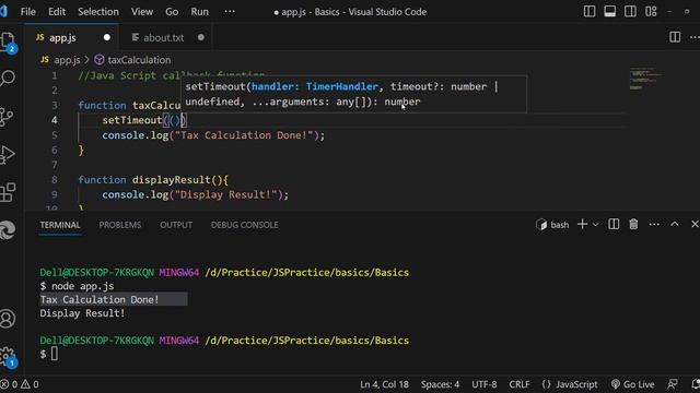 Javascript Callback Function смотреть онлайн