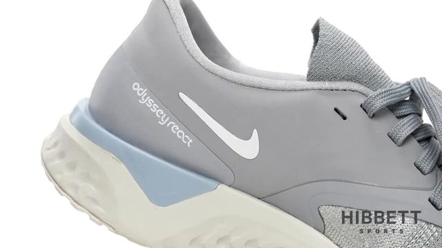 Nike Womens' Odyssey React Flyknit 2 "Wolf Grey" смотреть онлайн