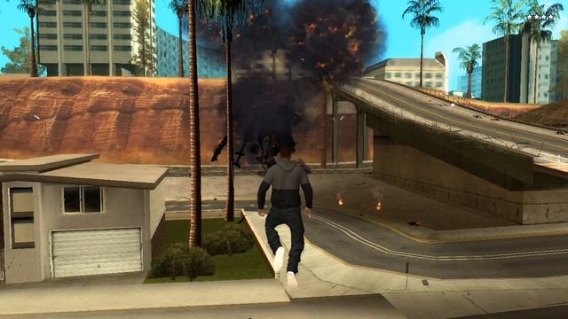 GTA SA - Gravity Control Mod смотреть онлайн