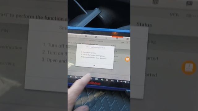 Attempting to program a 2022 NISSAN KICKS prox key using the Autel IM608 key programming tool смотреть онлайн