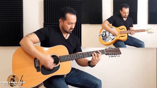 The Rolling Stones - Wild Horses (Acoustic Cover Jam with Dobro Resonator) смотреть онлайн