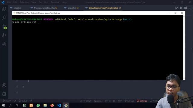 Pusher Private Channel - Realtime Laravel App #10 смотреть онлайн