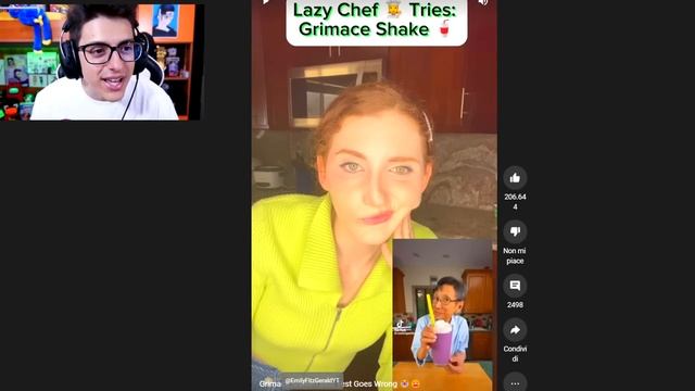 PROVA A NON RIDERE ESTREMA CON IL GRIMACE SHAKE!! IL MILKSHAKE MALEDETTO DI MC DONALD'S смотреть онлайн