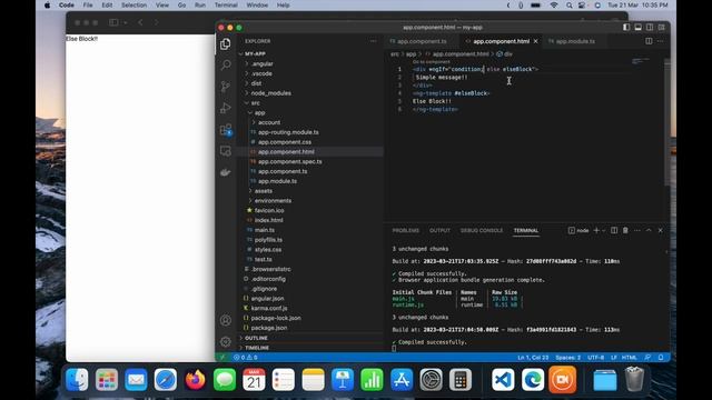 Ch - 24 | Use of ngIf in Angular 14 | ngIf then else смотреть онлайн