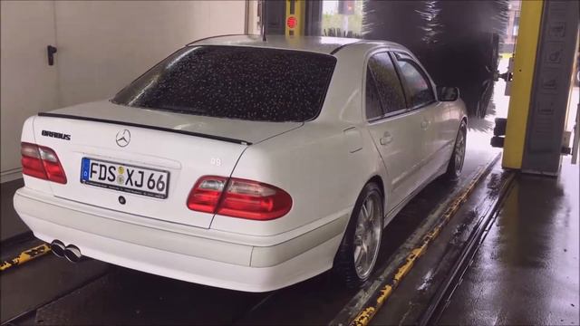 Mercedes W210 E280 4Matic Einmal Waschend Tanken Bitte #brabus #mercedes #mercedesbenz #benz