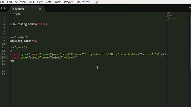 PHP Tutorial: Making A Guessing Game [1/2] смотреть онлайн