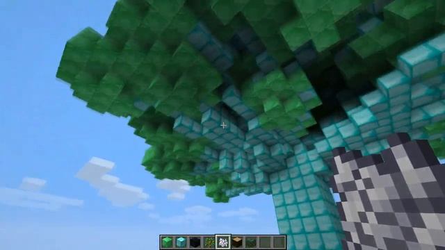 Обзор модов для Minecraft - Алмазные деревья! смотреть онлайн