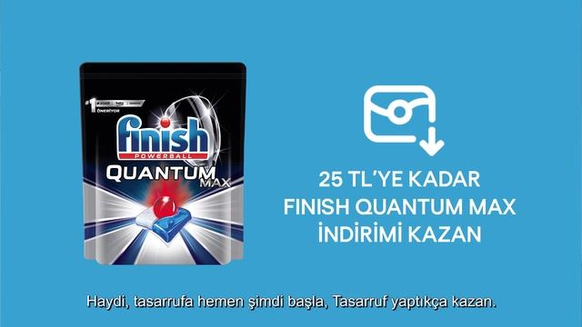 Haydi sen de katıl, tasarruf yap, faturanı küçült, Finish Quantum Max indirimi kazan! смотреть онлайн