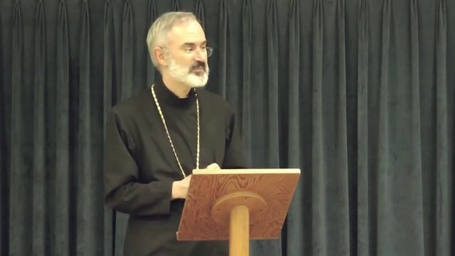 Introduction To The Orthodox Faith - Lecture 1