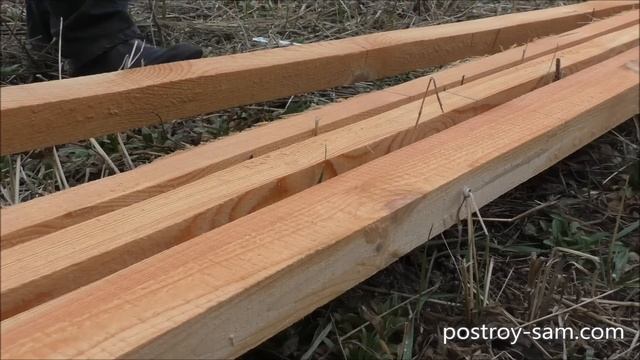 Деревянная ферма для теплицы - изготовление и монтаж смотреть онлайн