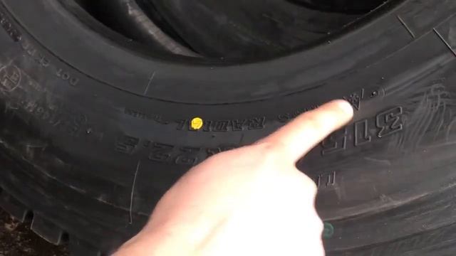 Для чего нужны цветные полосы на протекторе и обзор Bridgestone M729 смотреть онлайн