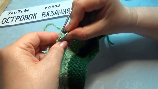 ТАПОЧКИ СПИЦАМИ _ЕЛОЧКИ_.МАСТЕР КЛАСС #351 смотреть онлайн