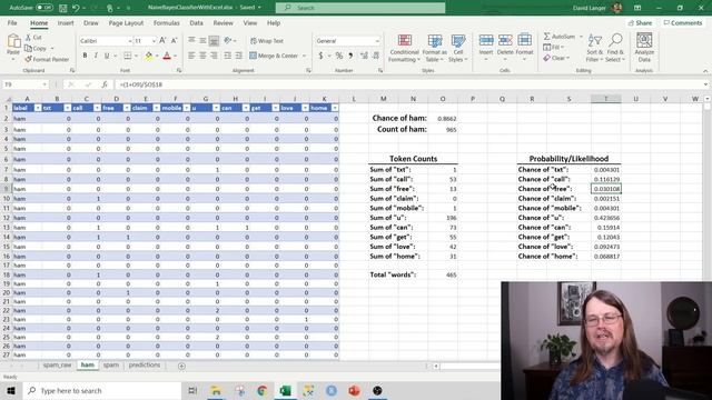 Naive Bayes Classifier With Excel - Build a Spam Filter! смотреть онлайн