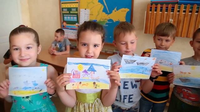 Видеосъемка выпускного в детском садике Евпатория. Выпускная группа Д/С "Золотой ключик" смотреть онлайн