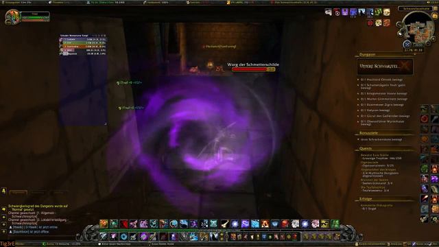 WOW - Eingang "Untere Schwarzfelsspitze" (LBRS) | Urahne Steinwehr - Mondfest смотреть онлайн