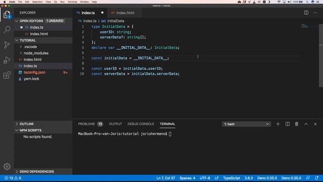 Declaring Global Variables in TypeScript смотреть онлайн