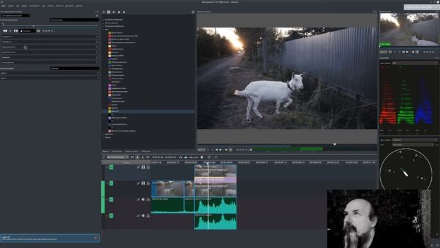 Монтаж видео в KDENLIVE смотреть онлайн