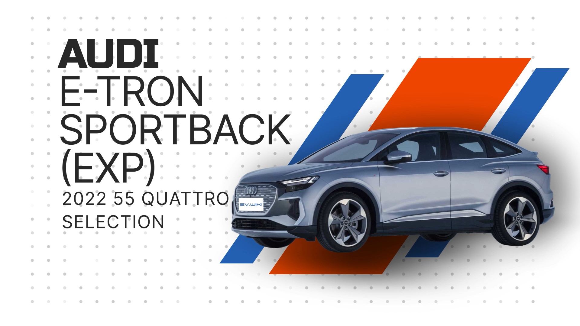 AUDI E-Tron Sportback 2022 55 Quattro Selection