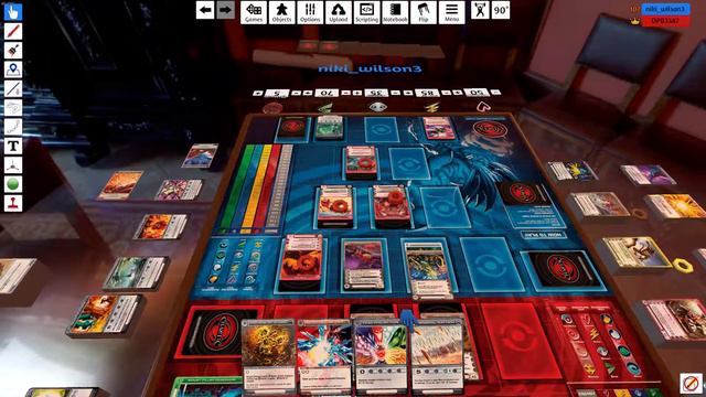 Back and forth | Tabletop Simulator: Chaotic, w/lil sis, Part 2 of 4 смотреть онлайн