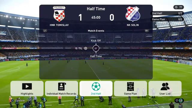 ML BAGGIO 33.kolo HNK Tomislav 1:0 HNK Solin смотреть онлайн