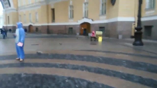 Санкт-Петербург. Триумфальная арка Главного штаба. 30.09.2018. смотреть онлайн