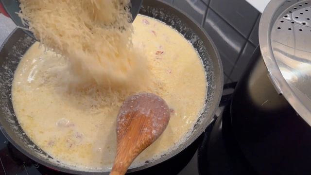 Паста Карбонара - лучше и вкуснее чем настоящая ! смотреть онлайн