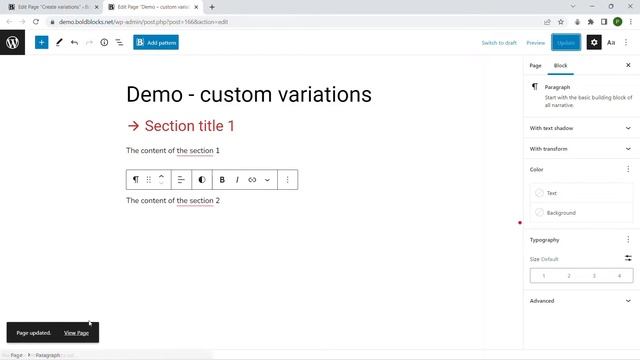 How to create block variations in Gutenberg using the Block Editor without coding - CBB смотреть онлайн