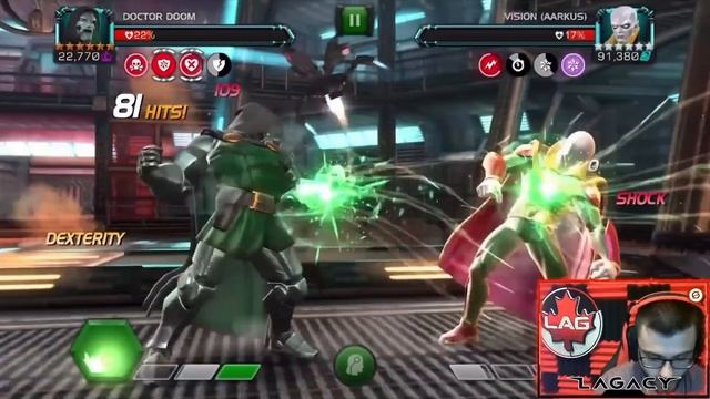 6* Rank 3 Doctor Doom! Rank Up and Gameplay! Best Mystic In Game! - Marvel Contest of Champions смотреть онлайн