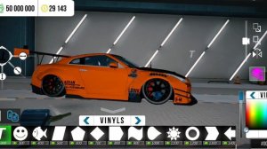 как сделать крутой винил на nissan gt-r