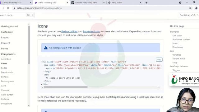 Bootstrap card,alert,modal,badge смотреть онлайн