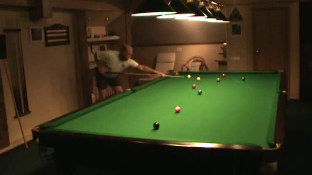 Снукер упражнение. Цветные не на своих точках смотреть онлайн